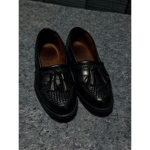 Edmonds Cody 6.5 Black/Brown Leather Tassel Loafers - Two Pair! Mens Dress Shoes